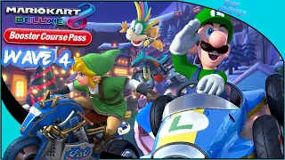 Mario Kart 8 Deluxe DLC Booster Pass WAVE 4! All NEW Courses (Nintendo Switch)