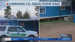 Cherokee County Sheriff’s narcotics officers raid home, arrest three