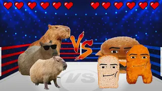 All Capybara vs All Gegagedigedagedago! Battle Meme