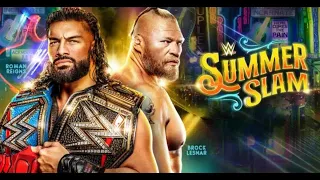 ROMAN REIGNS Vs BROCK LESNER | FULL LAST MAN STANDING MATCH |  SUMMERSLAM 2022 highlights |