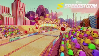 Disney SpeedStorm - Candy Kingdom Track Music ( Game Central Station )