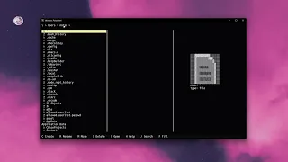 terminal filebrowser demo