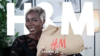 HUGE H&M NEW IN TRY ON HAUL + OUTFIT TIPS - H&M SPRING SUMMER 2024 | RACHEAL AS