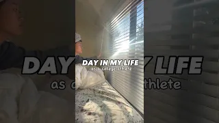 a *REALISTIC* day in my life as a college athlete! #shorts #dayinthelife #collegevlog #dayinmylife