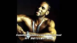 R Kelly - I Believe I Can Fly with Lyrics 《日本語字幕》