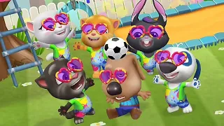 My Talking Tom Friends spring update 2024 Play Football Gameplay Android ios