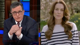 Colbert Doesn't Apologize For 'Upsetting' Princess Kate Jokes