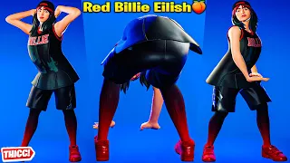 *New* Fortnite Red Roots Billie Skin Showcase Thicc 🍑😍 Top Tiktok Emotes & Dances 😘 Hot Icon Outfit😜