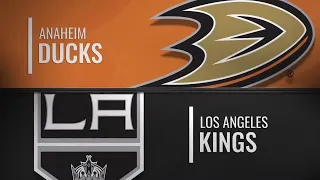 anaheim ducks vs los angeles kings