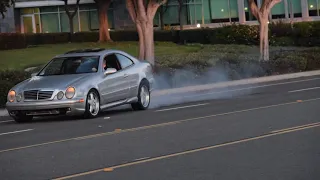 W208 CLK430 SHRED ALL TIRES