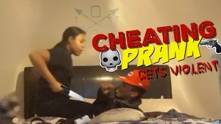 CHEATING PRANK ON GIRLFRIEND (GONE VIOLENT) !!!!🔪☠️