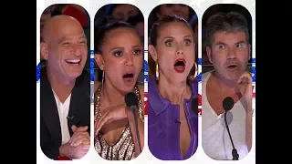 America's got talent 2017 - Top 10 Auditions - [None Singers Contestants] Plus One !