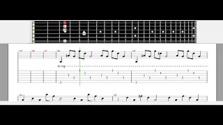 Avenged Sevenfold - The Stage (Guitar Tab Synyster Gates Parts)