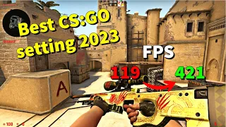 The best CS:GO settings for FPS/Visibility 2023!!! (For competitive play)