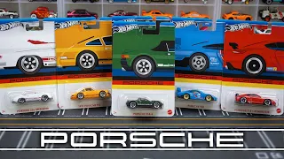 Hot Wheels 2023 Porsche Set - Metal Bases!