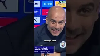 Pep Guardiola about the Haaland transfer 😏💭