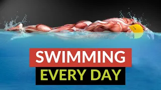 💪🏋️‍♂️This is what happens to your body if you swim every day. WORKOUT FITNESS HEALTH.