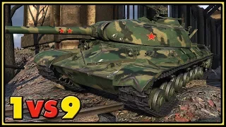 1 VS 9 - 12 Kills - WZ-111 - World of Tanks Gameplay