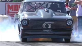 Daddy Dave vs Head Knocker Blown Chevy at Empire Dragway