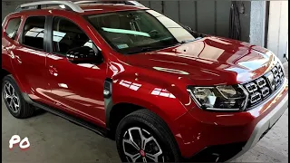 Dacia Duster dwuetapowa korekta lakieru + powłoka ceramiczna Gtechniq