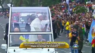 JMJ Rio 2013 HD Missa de Envio em Copacabana