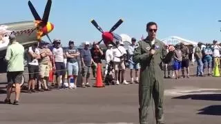 2016-04-09 - Q&A with F-35 Piliot "Pyro" at Sun n' Fun 2016