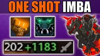 Full Damage Amplification One Shot Build [Atrophy Aura + Enchant Totem] Dota 2 Ability Draft