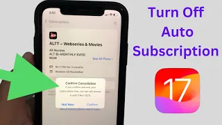 How To Turn Off Auto Pay On ANY iPhone Application | iOS 17