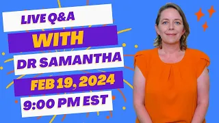 Live Pregnancy Q&A, Dr. Samantha Answers Questions in Chat and Questions Left in Comments! 02/19/24