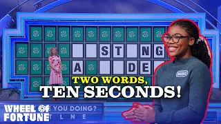 Brooke's Bonus Round | S41 | Wheel of Fortune