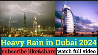 Dubai Is Sinking Now! Heavy Rain, Severe Floods Submerge Dubai, UAE