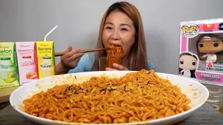 ASMR NEW!! SPICY FIRE TEUMSAE NOODLES l EATING SOUNDS