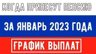 График выплат: когда принесут пенсию за январь 2023 года