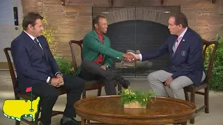 Tiger Woods' Interview In Butler Cabin