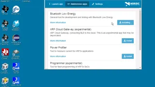 nRF Connect Bluetooth Low Energy Install