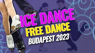 Junior Ice Dance Free Dance | Budapest 2023 | #JGPFigure