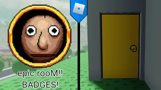 HOW TO GET epic rooM!! BADGES! Untitled Sandbox Game (ROBLOX)