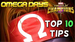 Unit Investment, Delta Missions and More | Top 10 Tips for Omega Days | Marvel Contest of Champions