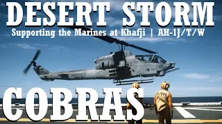 Probably the most interesting Heli ops in Desert Storm | USMC AH-1 Cobras