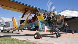 PZL Wilga First Engine Run