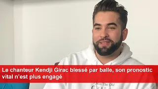 Le chanteur Kendji Girac blessé par balle, son pronostic vital n’est plus engagé