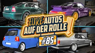 4.0L W8 POWER! - Prüfstandstag Halle77 - Marco nimmt EURE Autos ran!