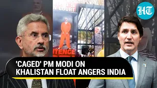 Khalistan Float Shows 'Chained & Caged' PM Modi At Canada's Khalsa Day Parade; MEA Fumes | Watch