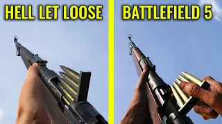 Battlefield 5 vs Hell Let Loose - Weapons Comparison