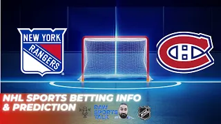 New York Rangers VS Montreal Canadiens: NHL Sports betting info for 2/15/24