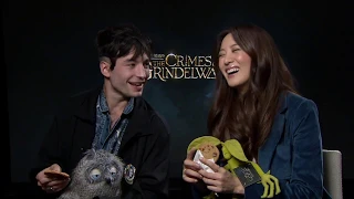Ezra Miller Gets Emotional During Interview - Fantastic Beasts 2
