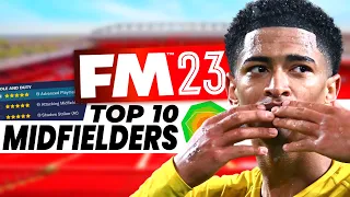 The BEST MIDFIELDER ON FM23 IS ________________ | Top 10 META CMs