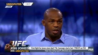 Skip and Shannon Undisputed Today 7/24/2017 - Jon Jones joins about Floyd vs Conor?