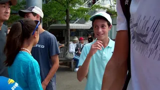 Medvedev at US Open Tennis