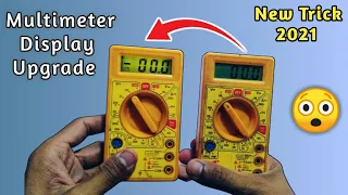 multimeter upgraded: DIY LCD BACKLIGHT for your Multimeter ||  how to upgrade multimeter display
